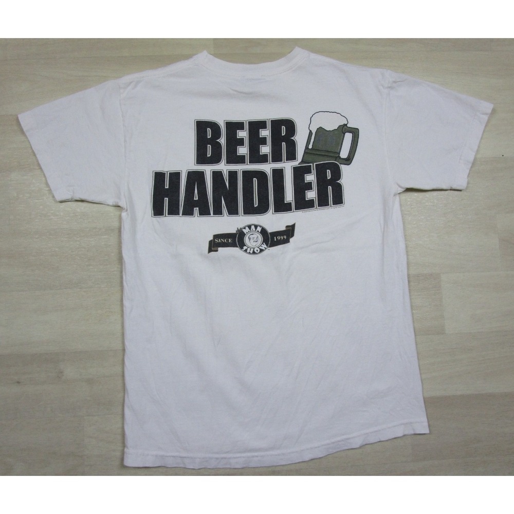 Vintage Y2K The Man Show "Beer Handler" T-Shirt Men's Size (M) Jimmy Kimmel